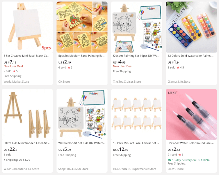 Art Easel Set For Kids