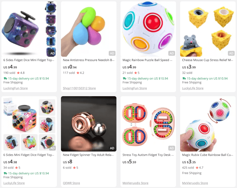 Puzzle Ball Fidget Toy