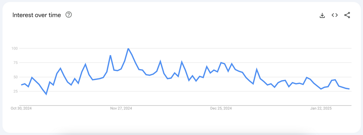 Professional Hair Curler Google Trends