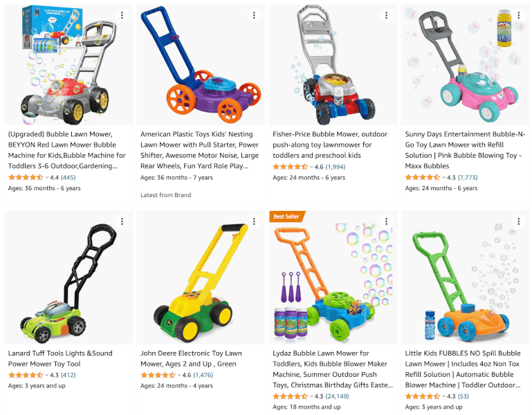 Kids Lawn Mower best toys to resell 2023