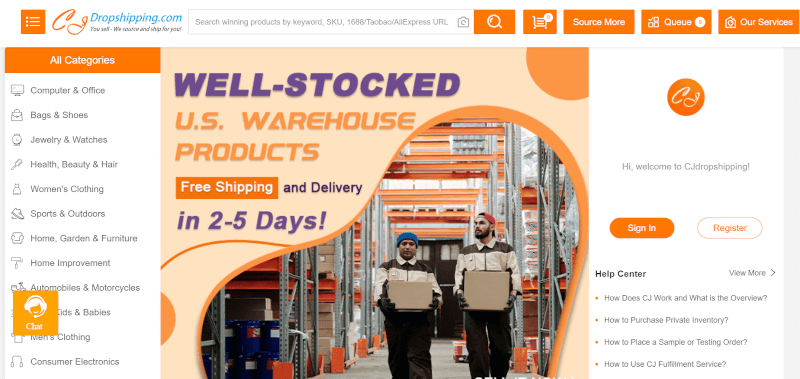 cj dropshipping supplier
