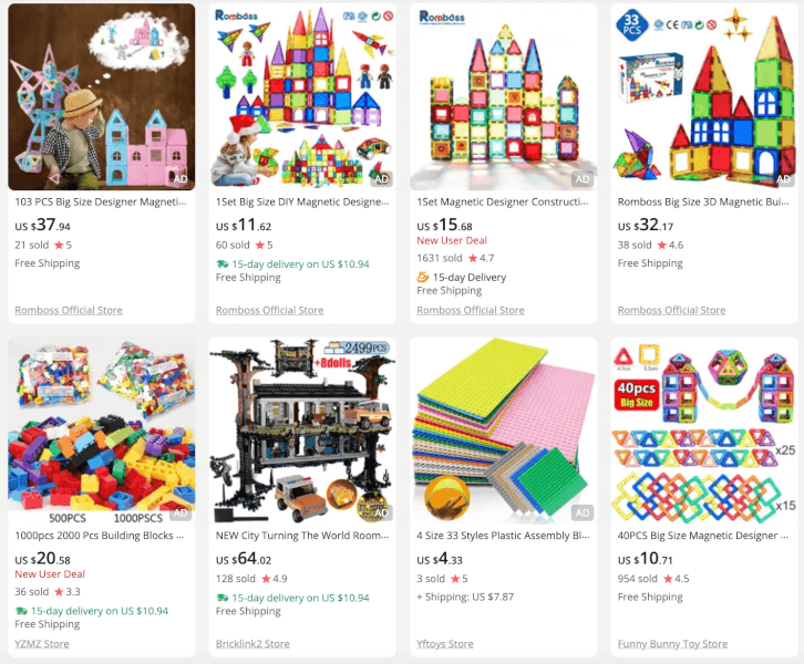 Magnetic Building Blocks best toys to resell 2023