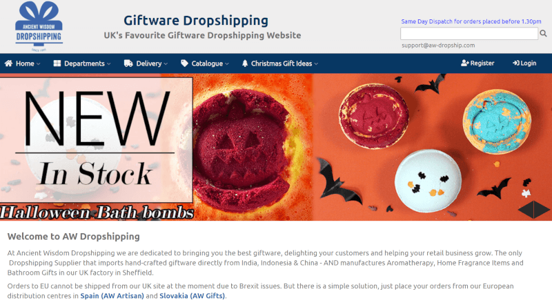 aw dropship platform