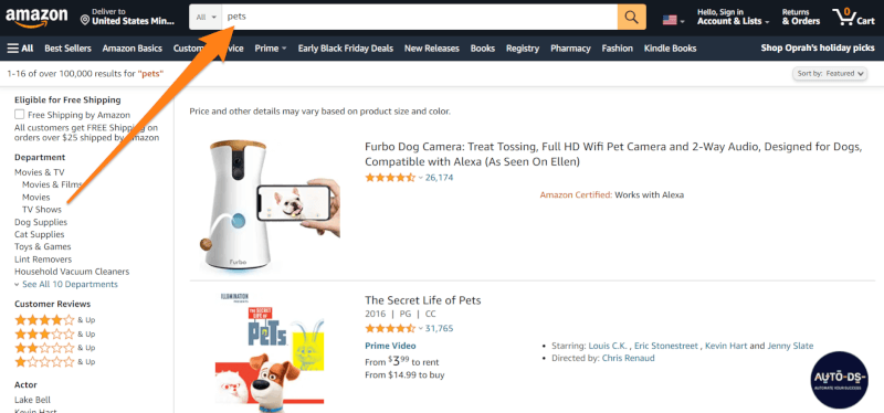 dropshipping in amazon