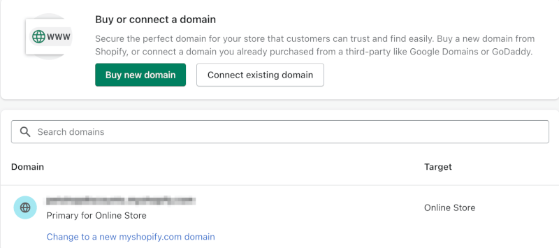 dropship how to connect a domain in Shopify