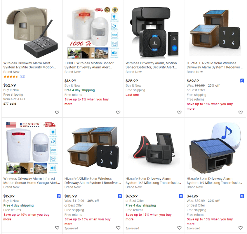 alarm system ebay best sellers