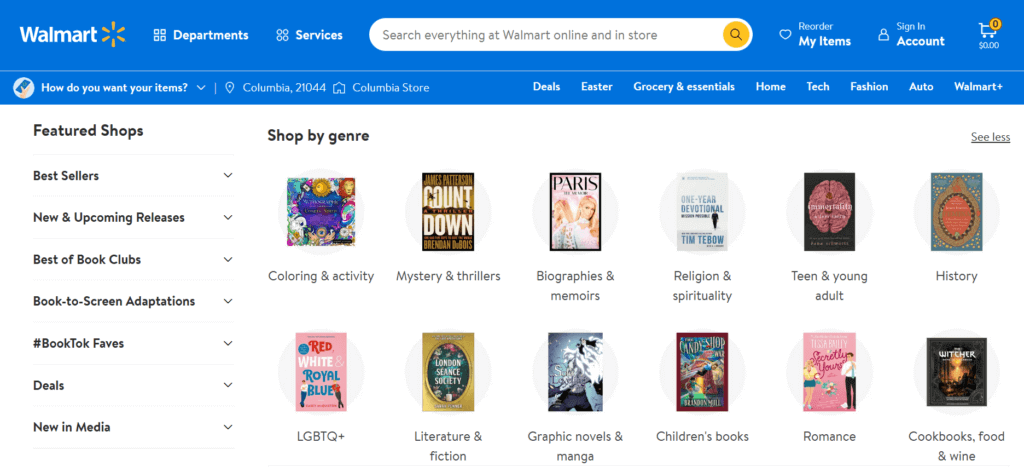 walmart dropshipping books supplier
