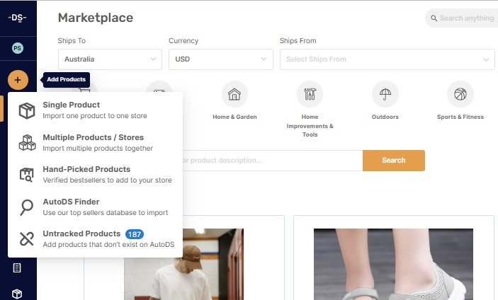 AutoDS product importer