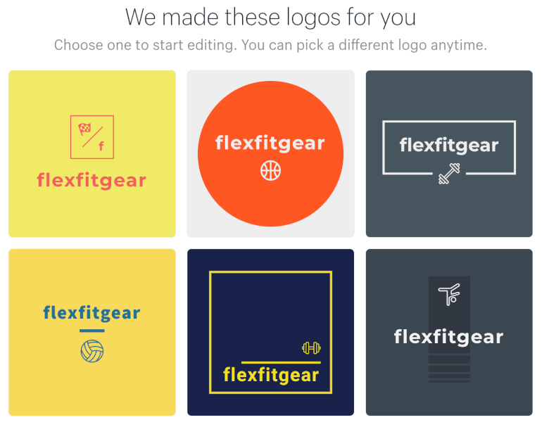 Hatchful logo maker for shopify