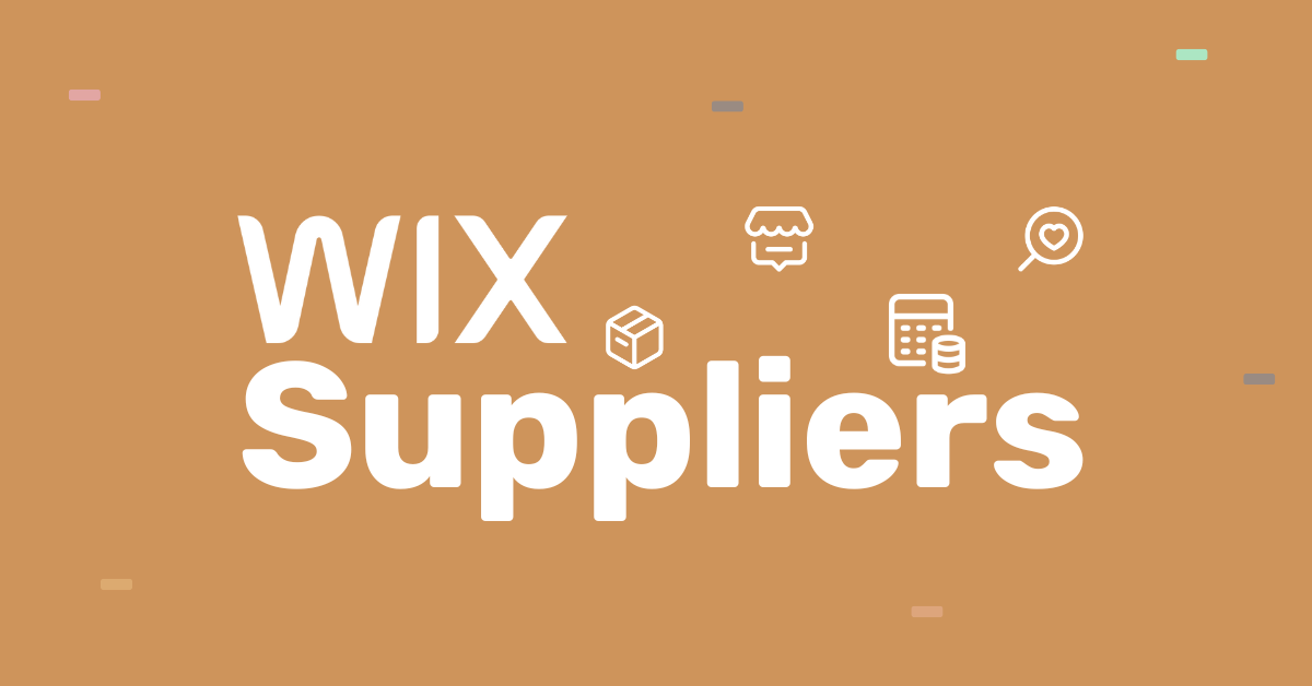 wix dropshipping suppliers guide