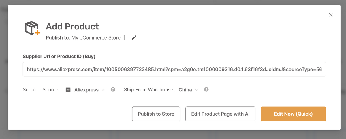 autods dropshipping product importer