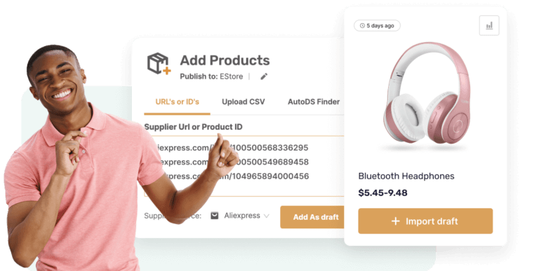 One-click product imports