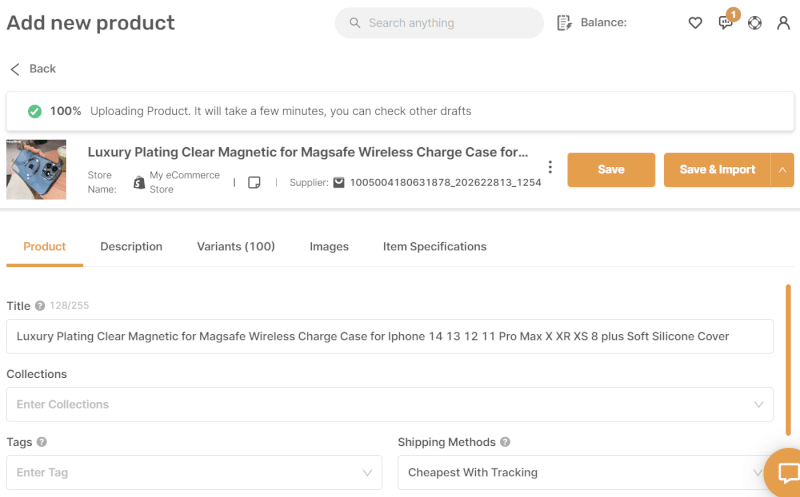 Optimize Dropshipping UK Product